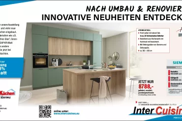 Intercuisines Werbung Küche Salbei Sept.